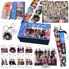 SEVENTEEN 17 IS RIGHT HERE Gift Set LOMOCARD Keychain Ins-Card Sticker Lanyard Tape