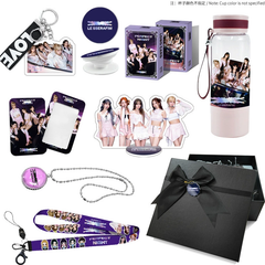 LE SSERAFIM 550ML Transparent Cup Necklace Gift Set