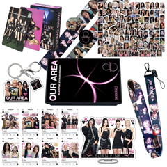 BLACKPINK 8TH Gift Set LOMOCARD Keychain Ins-Card Sticker Lanyard Tape