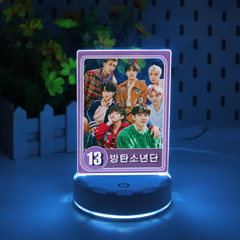 BTS Night Light USB Charging 16.5cm/6.5in