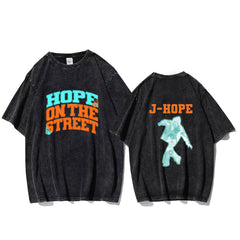J-hope Tour HOPE ON THE STREET Washed T-shirt