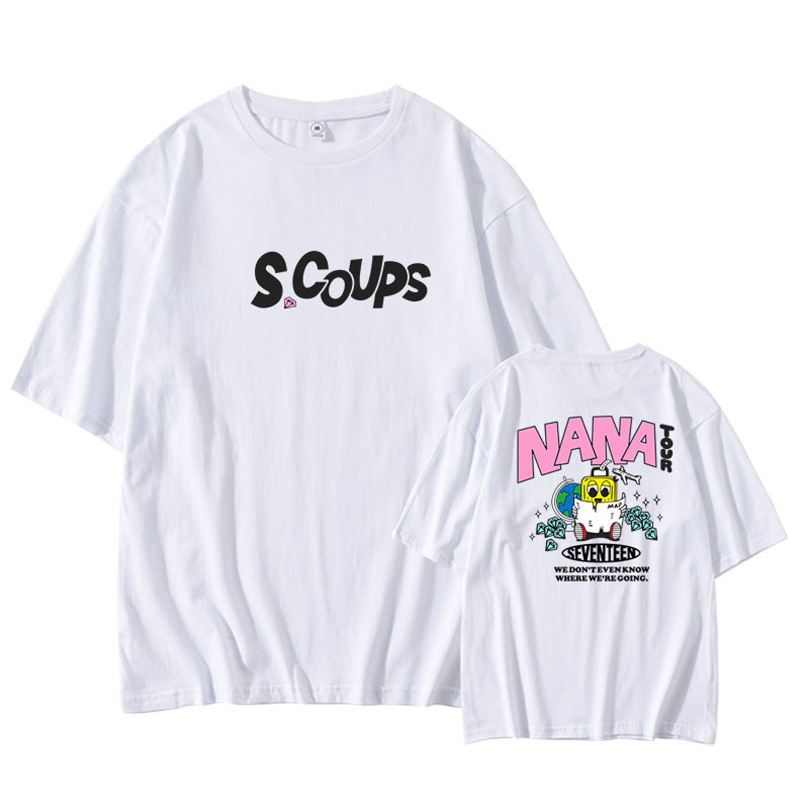 SEVENTEEN NANA TOUR White T-shirt