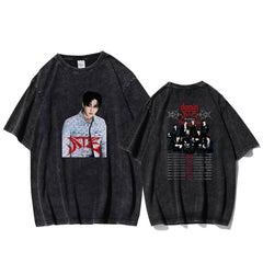 straykids 2025 World Tour dominATE  Washed T-shirt