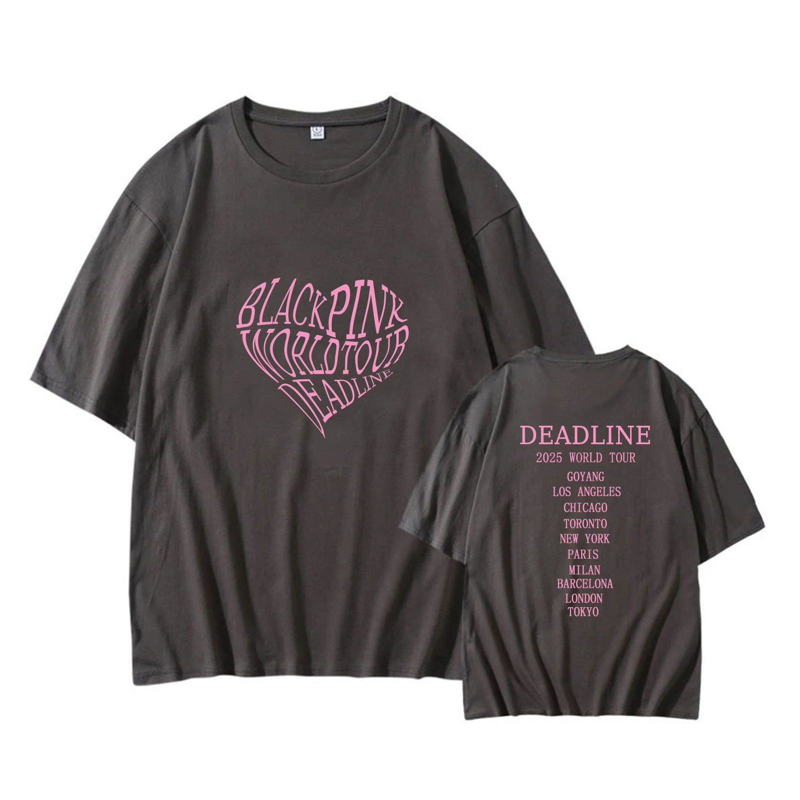 Blackpink 2025 World Tour DEADLINE T-shirt
