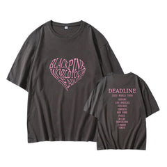Blackpink 2025 World Tour DEADLINE T-shirt