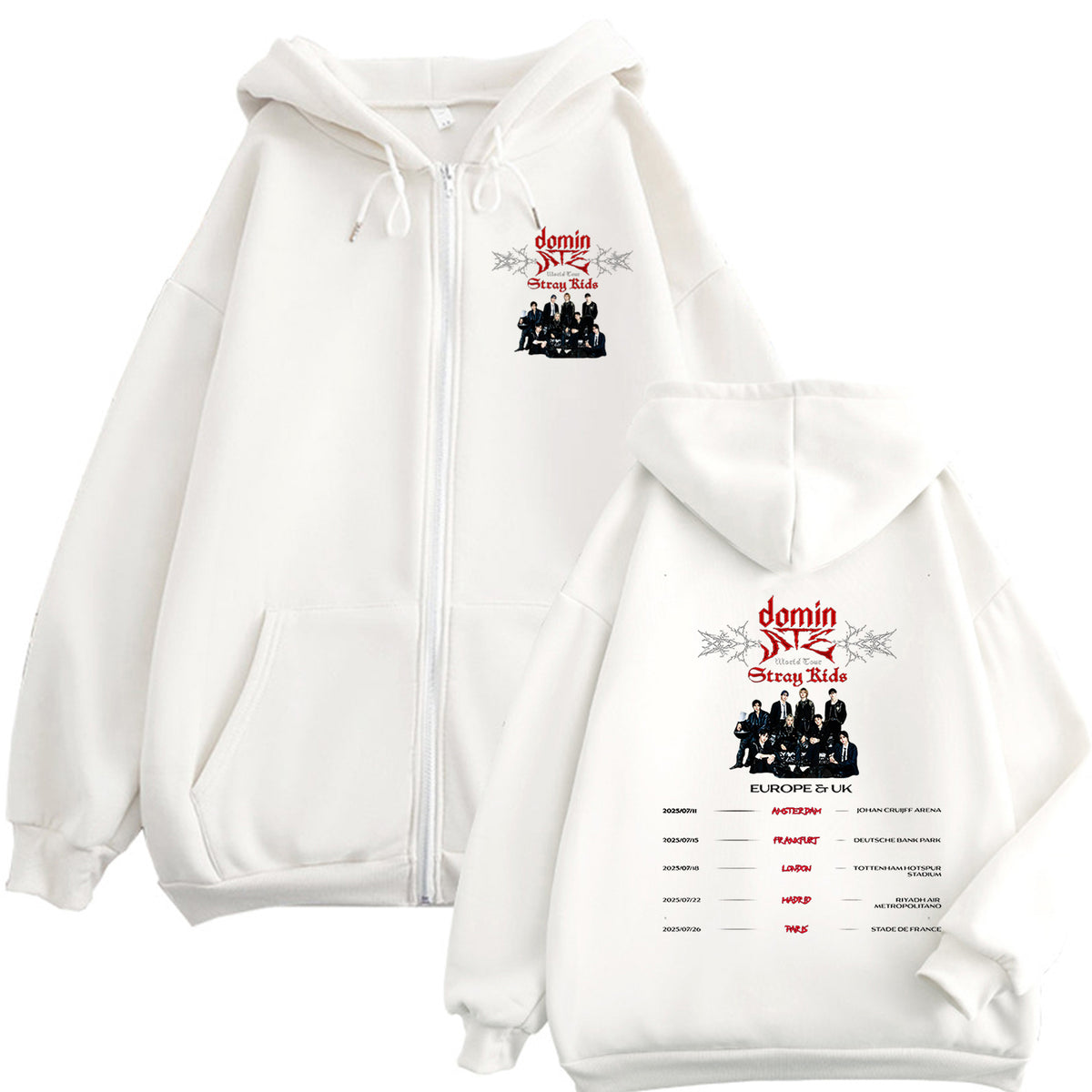 STRAYKIDS 2025 WORLD TOUR dominATE Hoodie