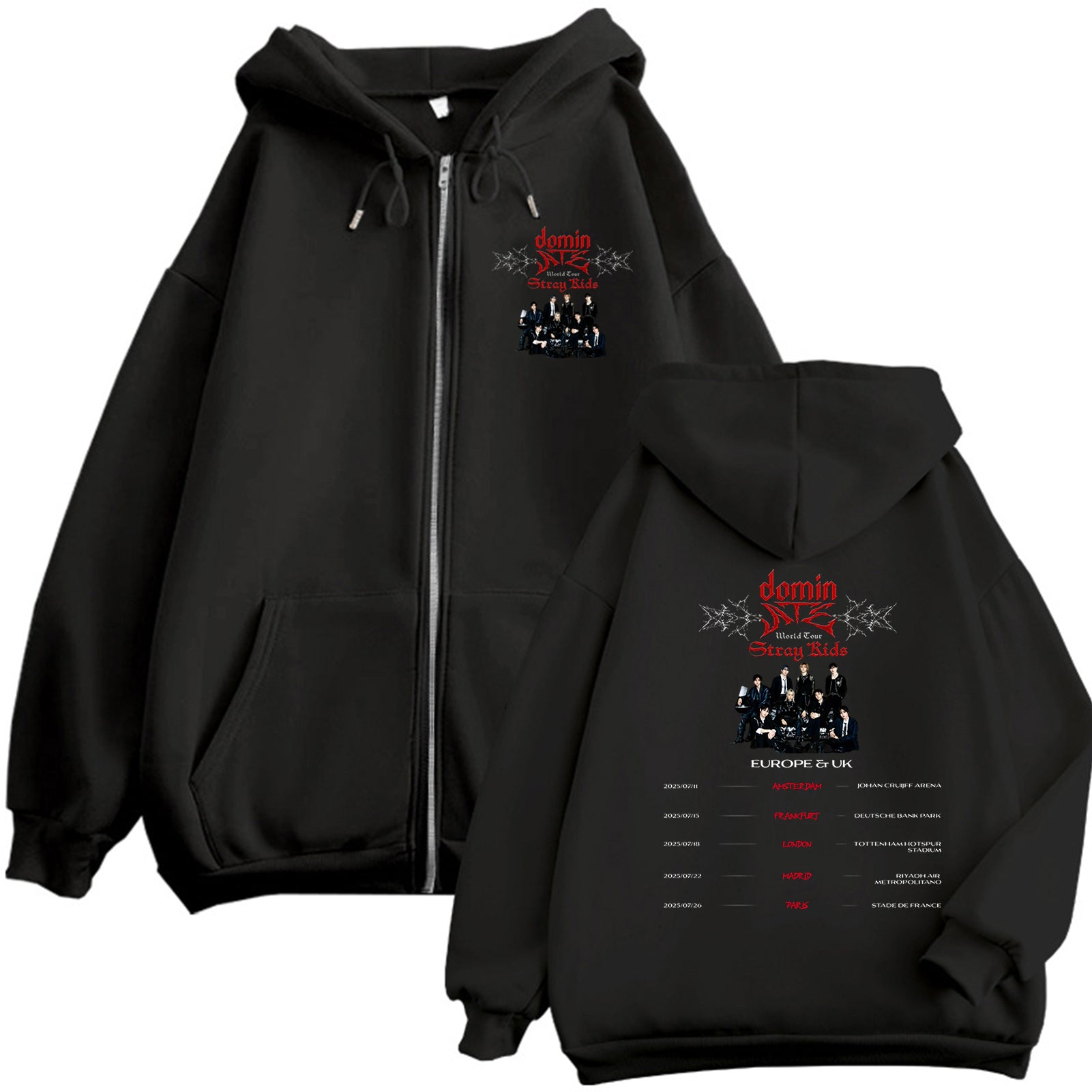 STRAYKIDS 2025 WORLD TOUR dominATE Hoodie