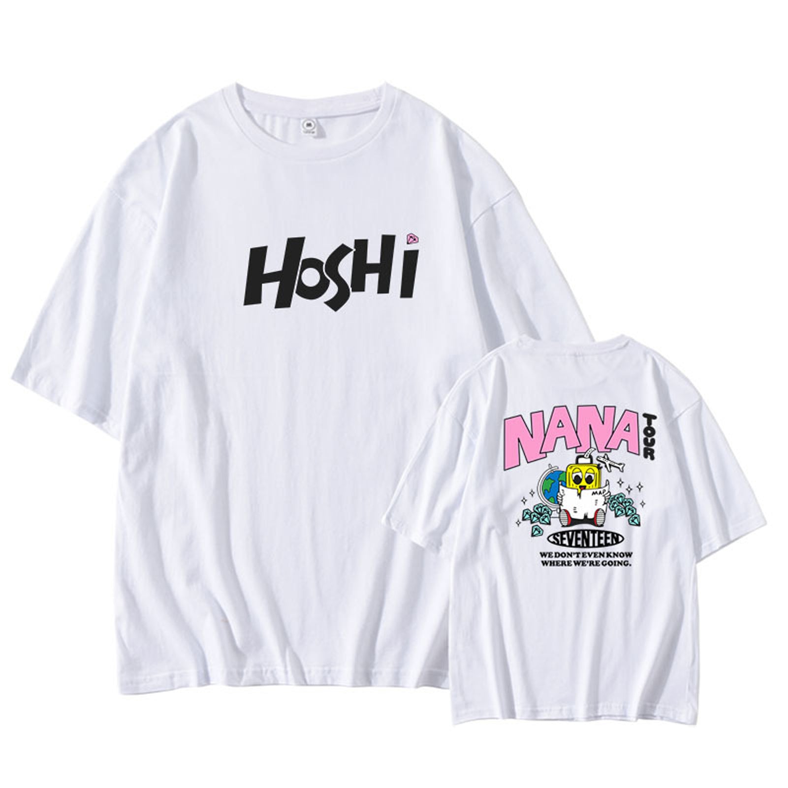 SEVENTEEN NANA TOUR White T-shirt