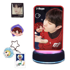 Night Light Set 1 USB Night Light, 1 Keychain, 1 Standing Signs