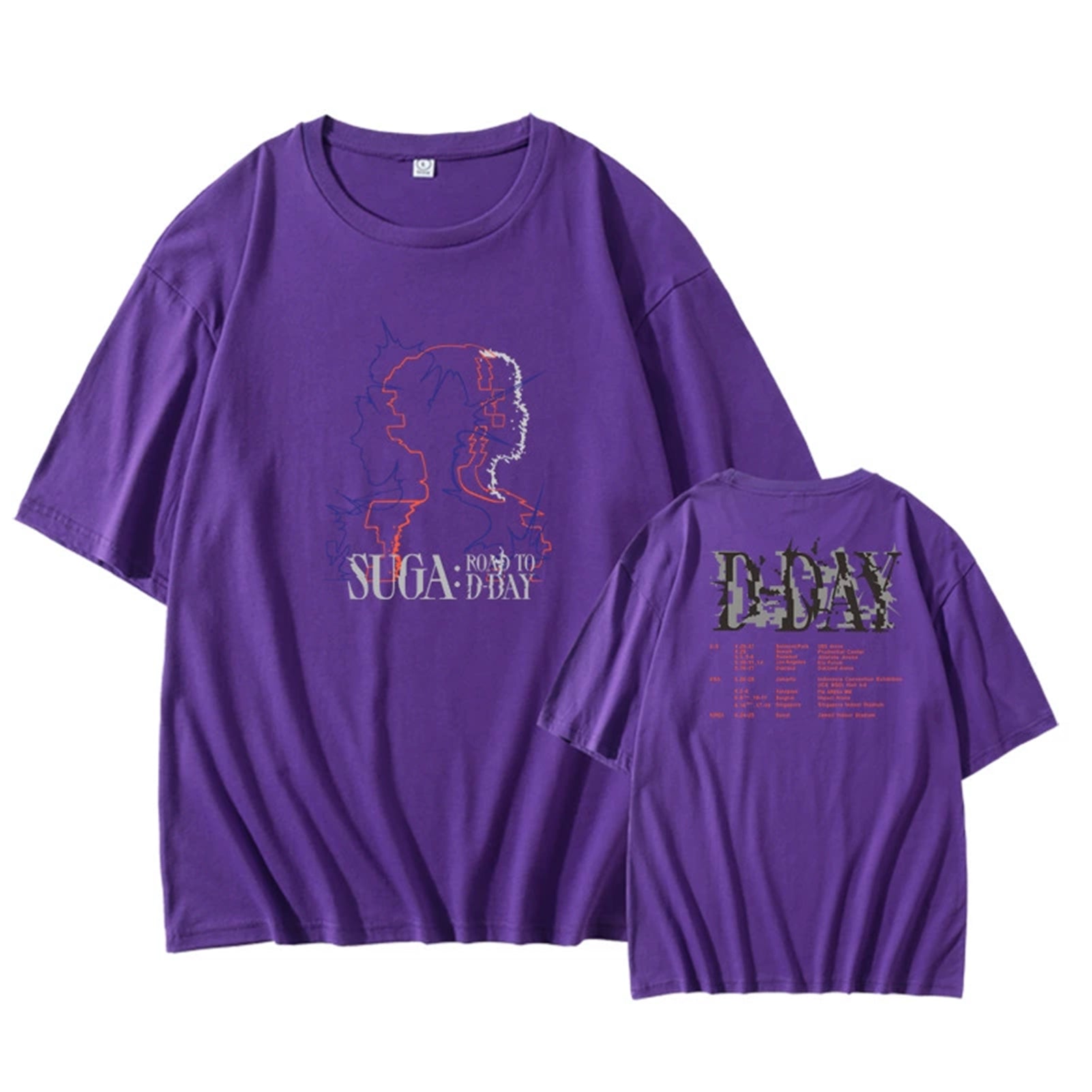Suga Album Agust D D-DAY T-shirt