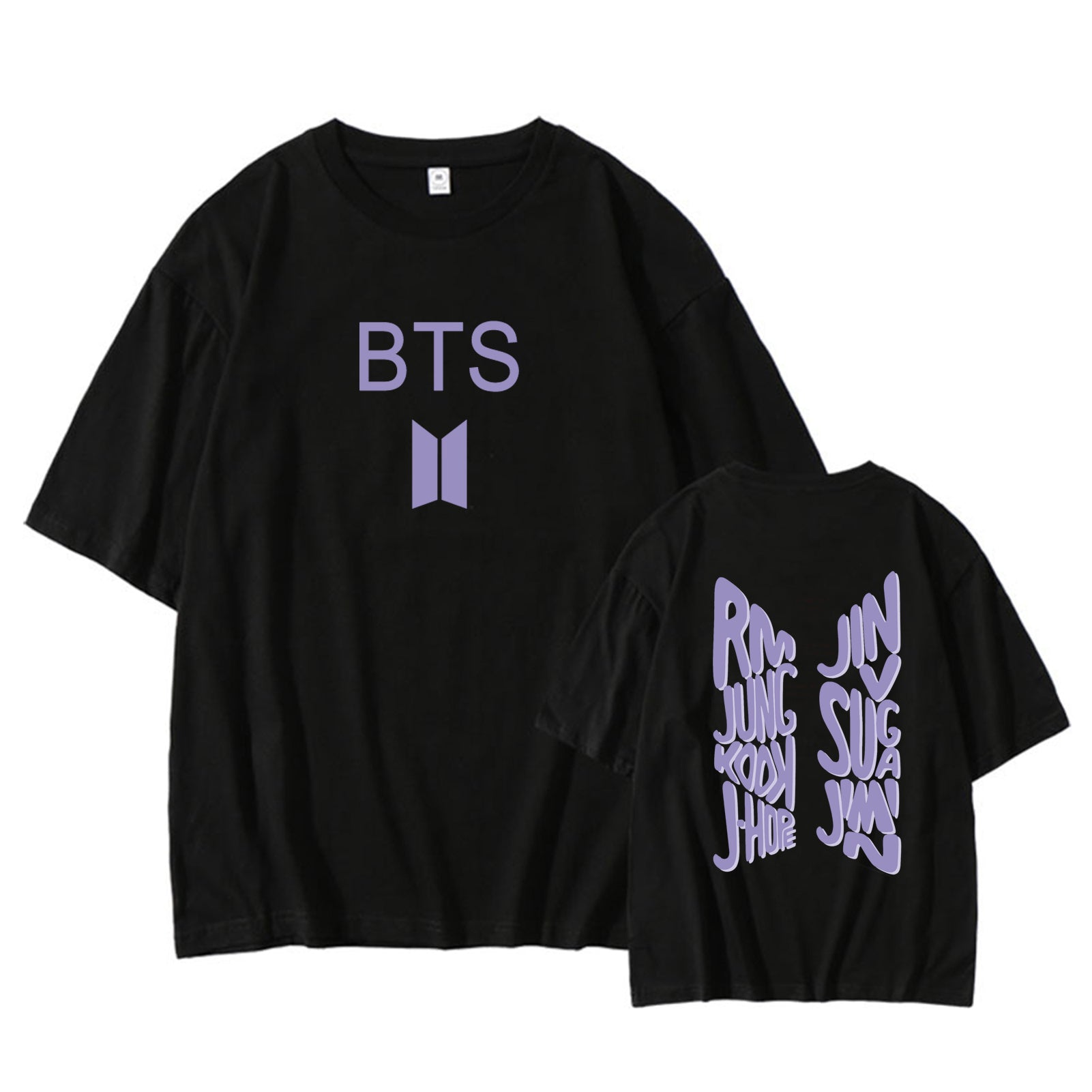 Bts Sign Jungkook Suga Jimin V RM JHope Jin Pullover T-shirt