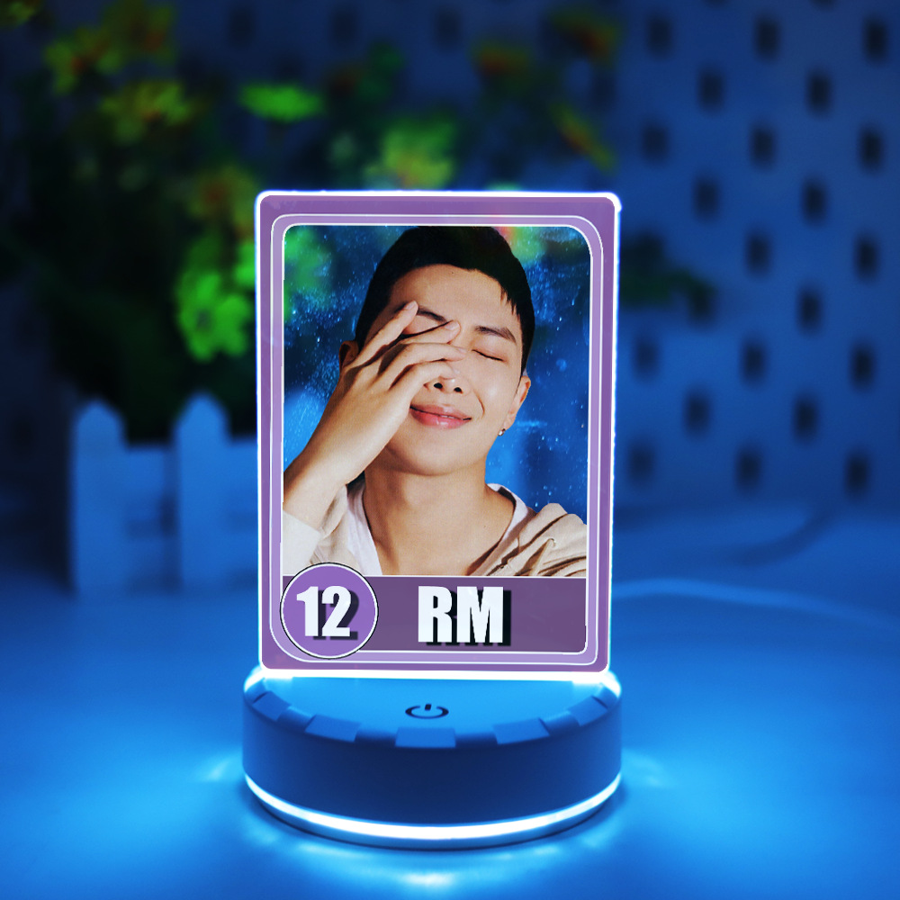 BTS Night Light USB Charging 16.5cm/6.5in