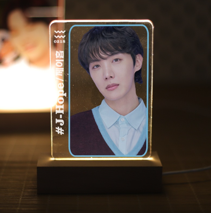 BTS Night Light USB Charging 15cm/6in