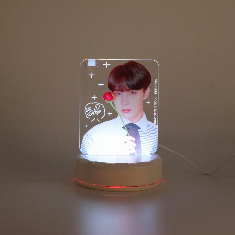 BTS Night Light USB Charging 16.5cm/6.5in
