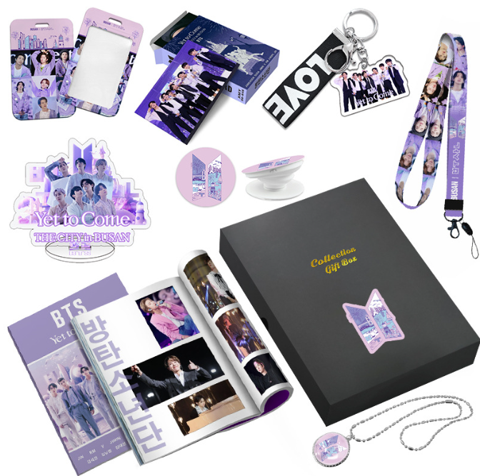 BTS 40-page Photo Album Necklace Gift Set