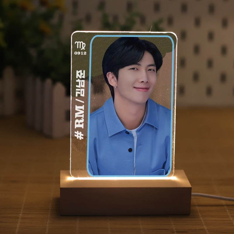 BTS Night Light USB Charging 15cm/6in